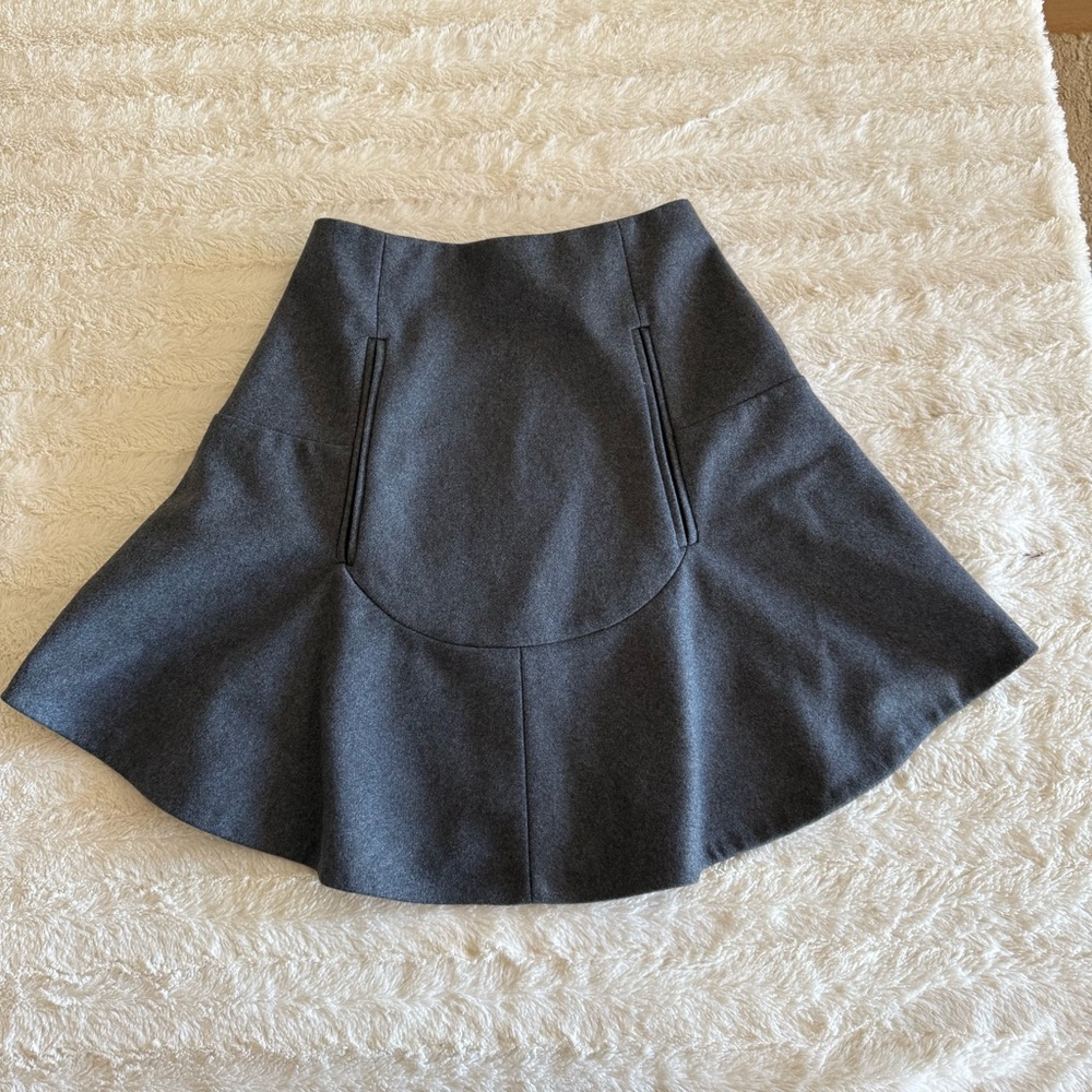 Carven Gray Women's Skirt